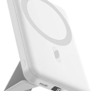 AOGUERBE Magnetic Power Bank, 10000mAh Foldable Wireless Portable Charger with USB-C Cable LED Display, for Mag-Safe Battery Pack 22.5W PD Fast Charging for iPhone 16/15/14/13/12 Pro/Pro Max/Plus/Mini