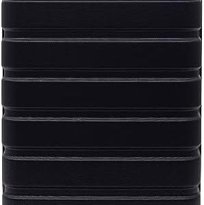 Wrangler Hardside Spinner Carry-On Luggage, Black, 22-Inch