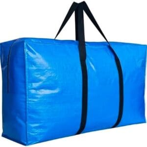 Extra Large Storage Duffle Bag with Zippers and Handles, Big Foldable Duffle Bag for Travel