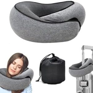 WEERSHUN Travel Pillows for Airplanes,2024 New Travel Pillow,Travel Neck Pillow Neck Pillow Airplane Memory Foam Travel Pillow Neck Pillow for Traveling Suitable for Airplanes,Offices and Cars