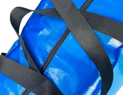 Extra Large Storage Duffle Bag with Zippers and Handles, Big Foldable Duffle Bag for Travel - Image 4